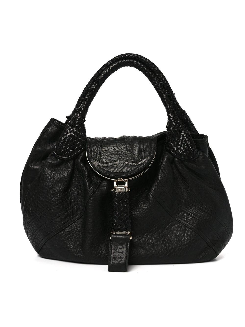 Fendi Nappa Nuvolata Spy Black #341085F18B